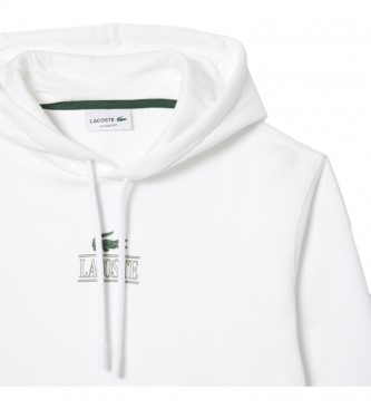 Lacoste Sweatshirt Jogger Logo Crocodile branco