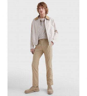 Tommy Hilfiger Pantaloni chino beige della collezione Denton 1985