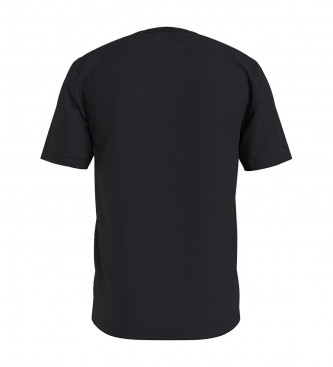 Calvin Klein Jeans Camiseta slim con monograma negro