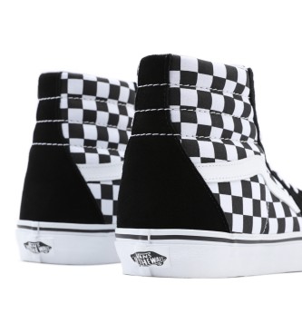 Vans Checkerboard Sk8-Hi Sneakers zwart