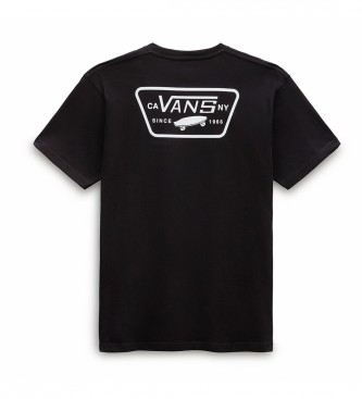 Vans T-shirt Full Patch Back preta