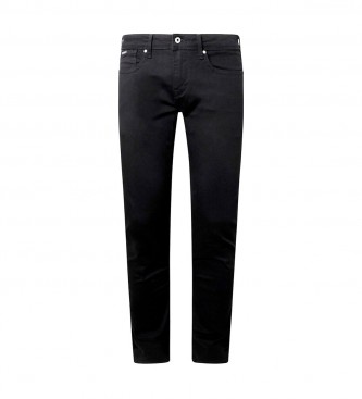 Pepe Jeans Slim Fit kavbojke črne barve