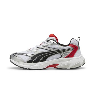 Puma Trainers Morphic wit, rood