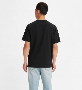Levi's T-shirt noir ? coupe d?contract