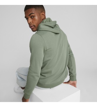 Khaki on sale puma sweatshirt