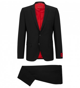 HUGO Arti Hesten black suit