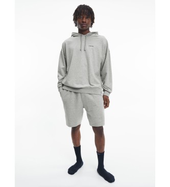 Calvin Klein Short en coton moderne gris