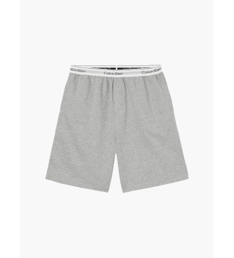 Calvin Klein Short en coton moderne gris