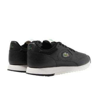 Lacoste Linetrack Leather Sneakers black