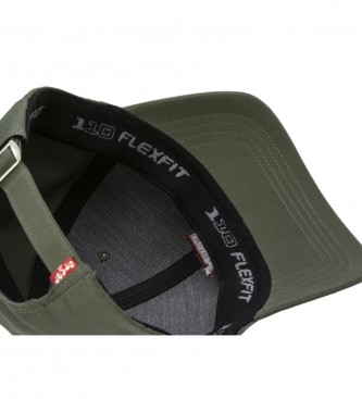 Levi's Gorra Housemark Flexfit verde