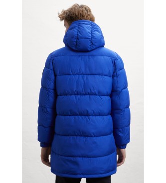 ECOALF Nieuwe vintage jas blauw