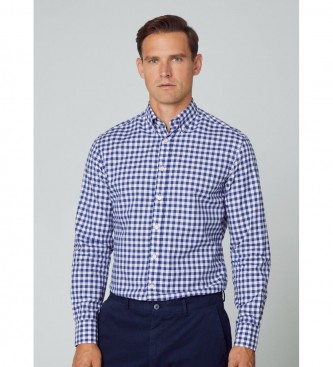 Hackett Chemise fine bleue ESD Store mode chaussures et