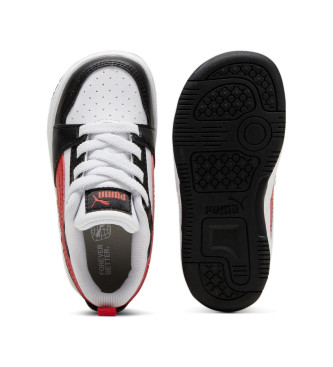 Puma Rebound V6 Schuhe wei, schwarz