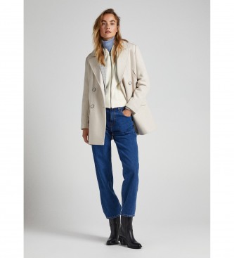 Pepe Jeans Melody beige coat