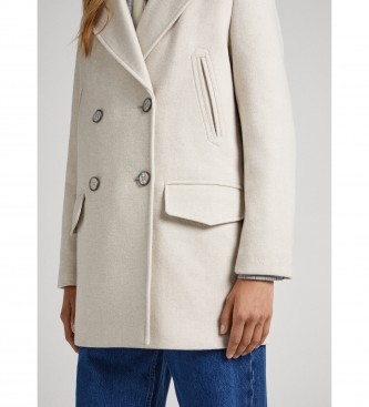 Pepe Jeans Melody beige coat