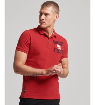 Superdry Polo Superstate rojo