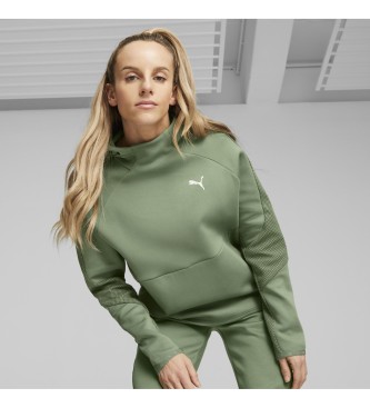 Puma EvoStripe green sweatshirt