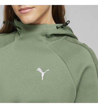 Puma EvoStripe green sweatshirt