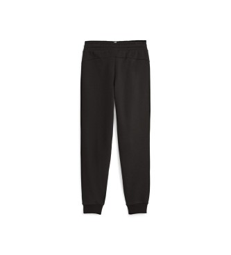 Puma Essentials+ Dvobarvne hlače z logotipom črne