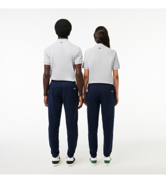 Lacoste Jogger trenirka hlače Potiskane hlače Navy blagovna znamka