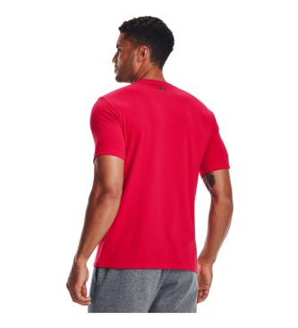Under Armour UA Boxed Sportstyle Short Sleeve T-Shirt Rouge