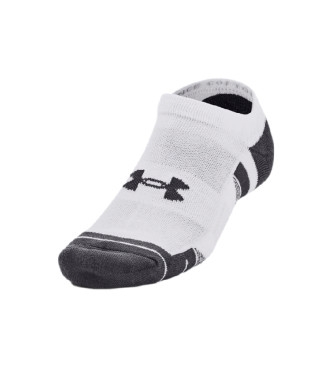 Under Armour Pack of three white socks