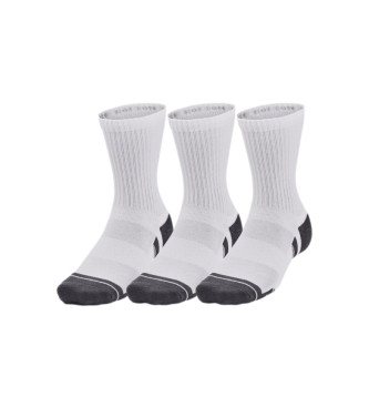 Under Armour Set van 3 witte katoenen sokken
