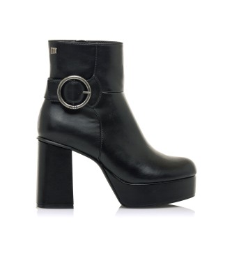 Mustang Sindy ankle boots black -Height heel 9cm
