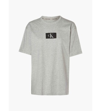 Calvin Klein T-shirt gris Crew Ck96