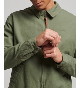 Superdry Classica giacca Harrington verde