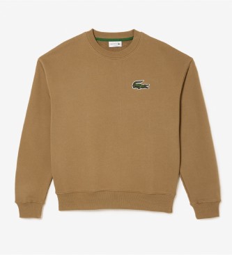 Lacoste Sweatshirt Jogger Loose fit Logo brown