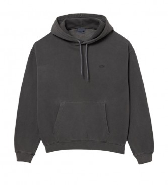 Lacoste Sweatshirt Jogger Loose fit Fleece Hooded grey