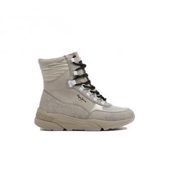 Pepe Jeans Arrow Run grey ankle boots