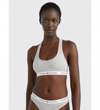 Tommy Hilfiger Bralette Icons bra without padding grey - ESD Store