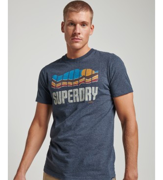 Superdry T-shirt com logtipo vintage Logtipo Great Outdoors