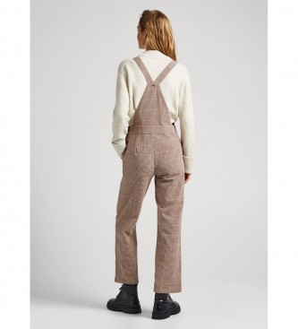 Pepe Jeans Kelly dungarees rjave barve