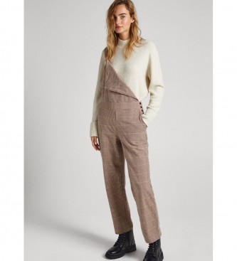 Pepe Jeans Kelly dungarees brown