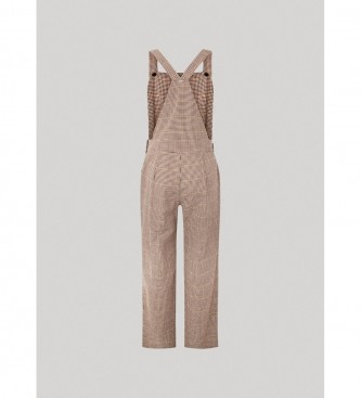 Pepe Jeans Kelly dungarees rjave barve