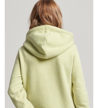 Superdry Vintage Logo Great Outdoors hooded sweatshirt with logo green