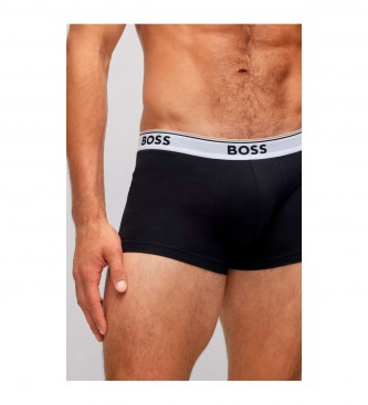 BOSS 3 Packs de boxers Troncal pretos