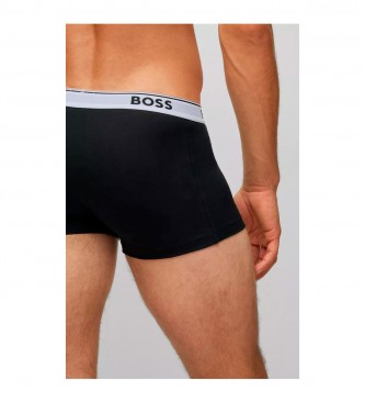 BOSS 3 Pack of black Troncal boxer shorts