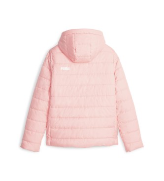 Puma Essentials vatteret jakke pink
