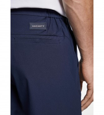 Hackett London Pantaloni pendolari blu scuro