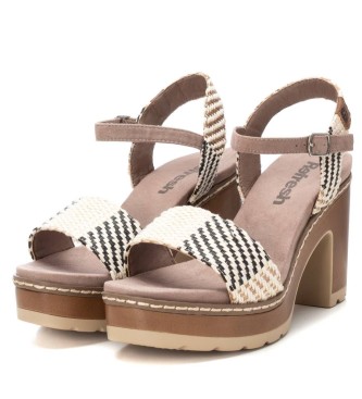 Refresh Sandals 171800 brown-Heel height 8cm