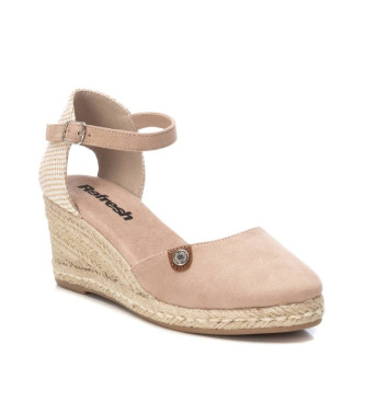 Refresh Sandals 171882 beige -Height wedge 6cm