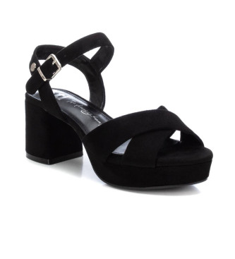 Xti Sandals 142359 black -Height heel 7cm