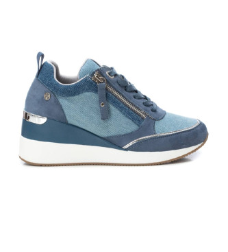 Xti Sneakers 142770 Jeans -Altezza Zeppa 6Cm-