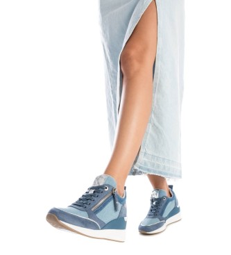 Xti Sneakers 142770 Jeans -Altezza Zeppa 6Cm-