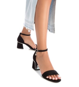 Xti Sandals 142836 black -Height heel 6cm- 