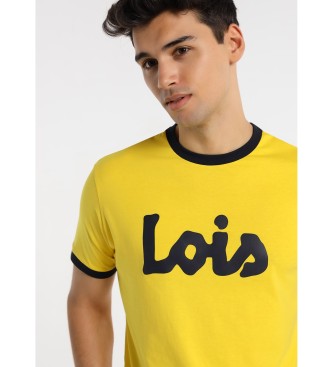 Lois Jeans T-shirt 124809 Jaune